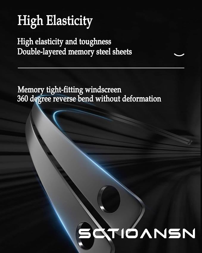 3 Wipers Set-26"+22" Front Windshield Wipers and 11" Rear Wiper Blade - Image 4