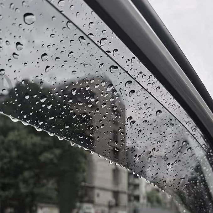 94367 Sunproof Waterproof Side Window Wind Deflector, Window Visor fit - Image 7