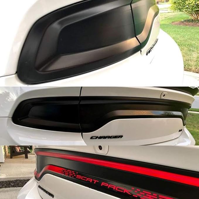 Luxe LightWrap Dark Smoke Stealth Universal Headlight Tail Light Tint Kit - Image 6