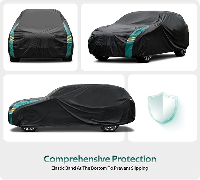 Jeep Wrangler Car Cover 4 Door Fits Sahara Rubicon Unlimited Sport JK JL. Jeep - Image 4