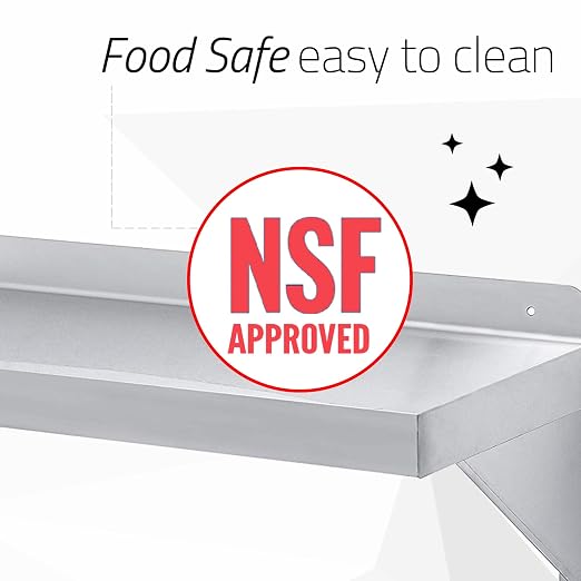 DuraSteel Stainless Steel Wall Shelf - Image 7