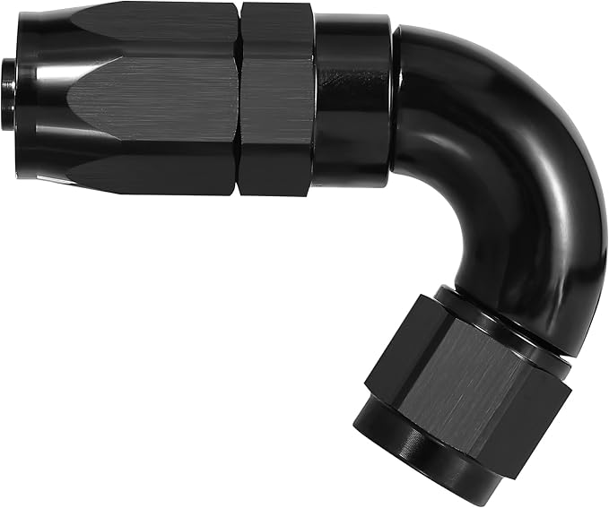 EVIL ENERGY 10AN 120 Degree One Piece Full Flow Hose End Fitting Swivel by EVILENERGY
