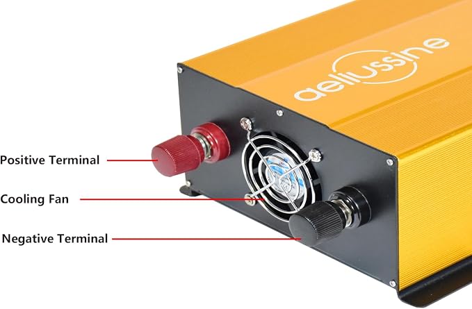 1000W Pure Sine Wave Inverter-36V DC to 110V 120V AC Power Converter - Image 3