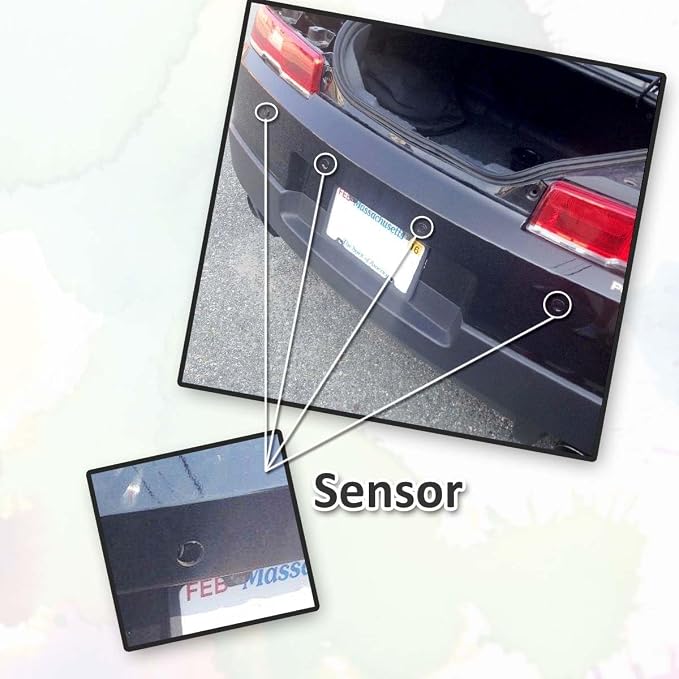 ZONETECH Car Reverse Backup Radar System - Image 5