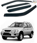 4PCS Rain Guards Window Visors Wind Deflector Fits by CHYKORLA