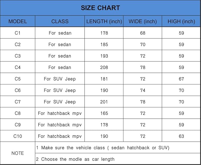 KouKou SUV Car Cover Waterproof All Weather - Image 5