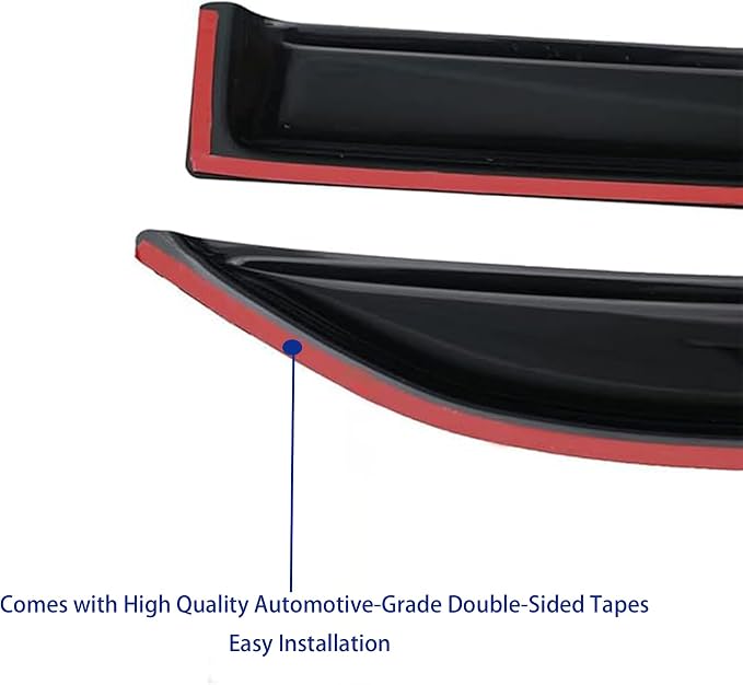 Window Visors Rain Guards fits 2011-2023 C-hrysler 300, Out-Channel Window Wind - Image 7