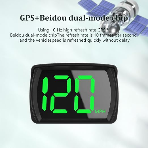 Speedometer HUD, GPS Digital Speed Meter - Image 7