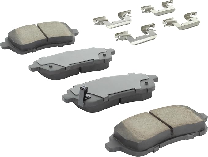 Premium Ceramic Front Brake Pads Compatible - Image 2