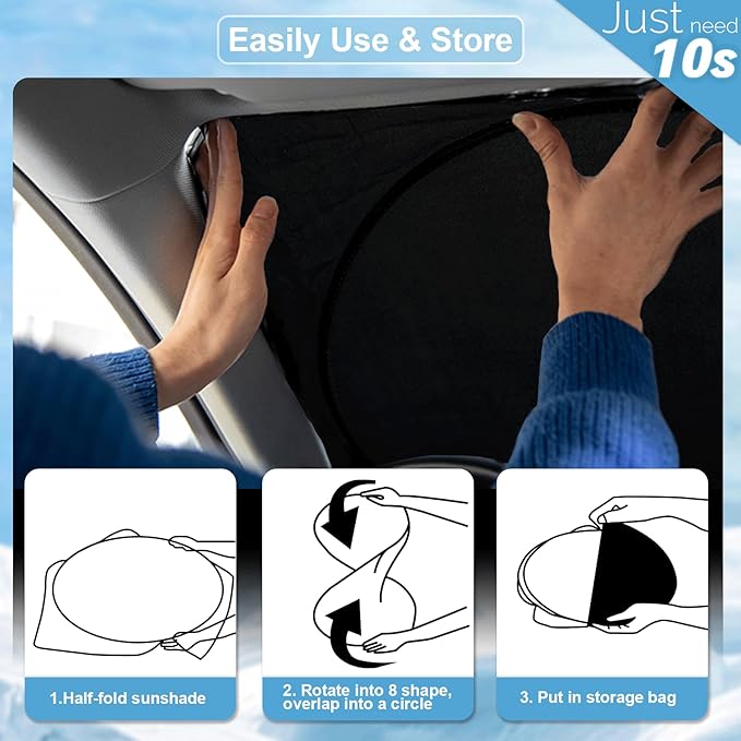 Custom Fit Passport Windshield Sunshade - Image 6