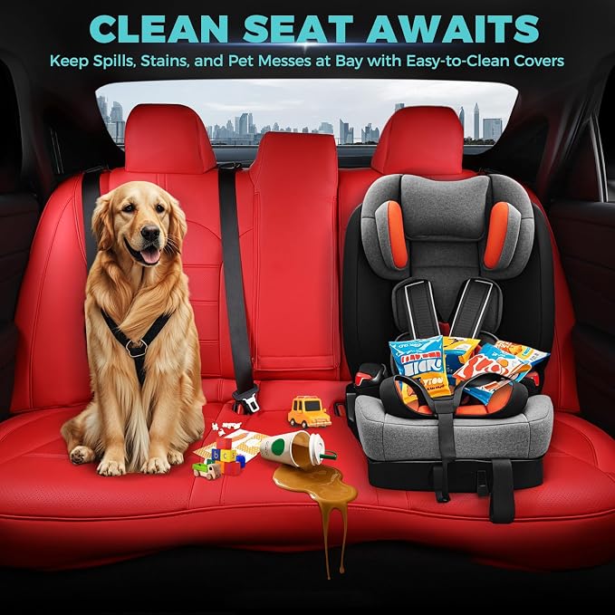 for Toyota Camry Seat Covers XLE XSE V6 2018 2019 2020 2021 2022 2023 2024 - Image 6