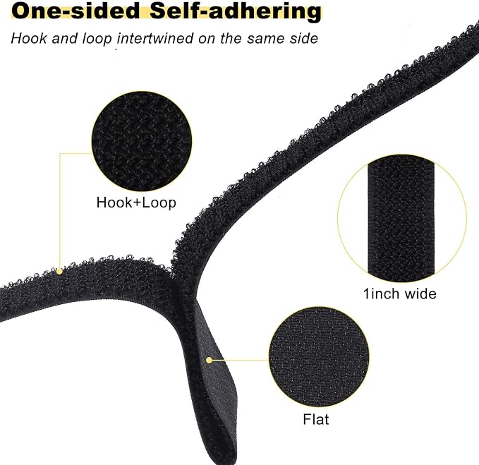 1"x16ft Hook and Loop Straps - Image 3