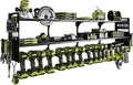 64" Power Tool Organizer Wall Mount, 16 Slots, 3-Tier Drill & Cordless Tool by Seeahead