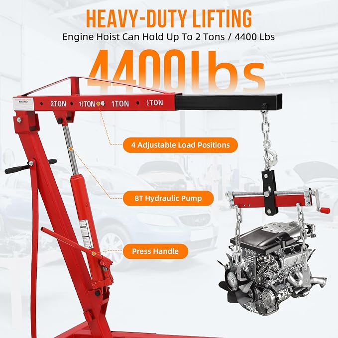 2 Ton Folding Engine Hoist - Image 2