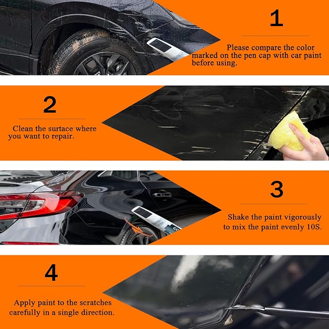 Sonic Gray Pearl Touch Up Paint Compatible - Image 6