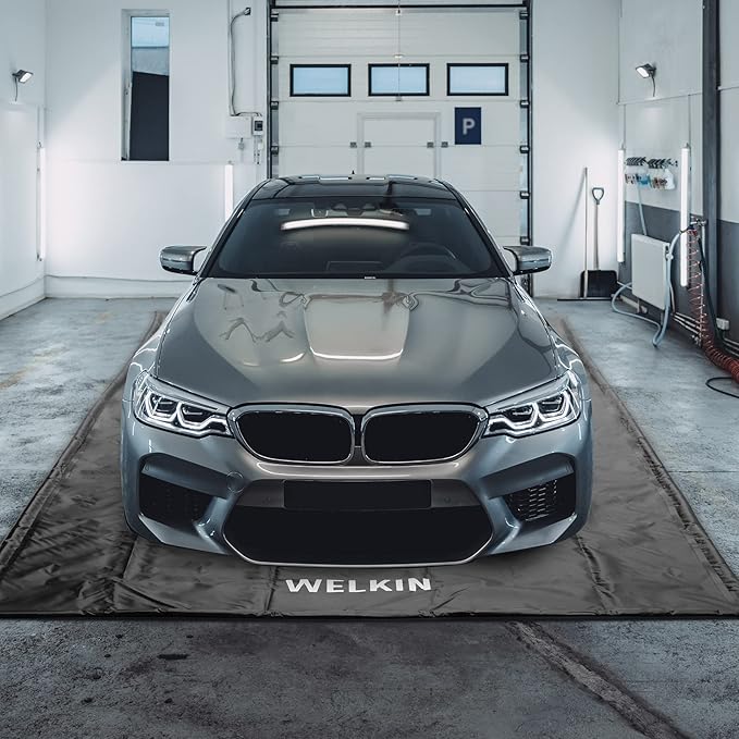 WELKIN Containment Mat, Non-Slip Garage Floor Mat by WELKIN