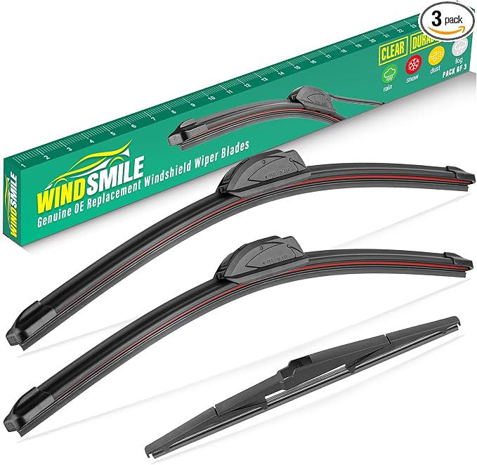 26" 20" 14" Windshield Wiper Blades Replacement by WINDSMILE