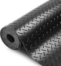 SEAL 4 x 6 Ft Premium Garage Floor Mat, Solid 2.8mm Thickened Black Commercial by SEAL