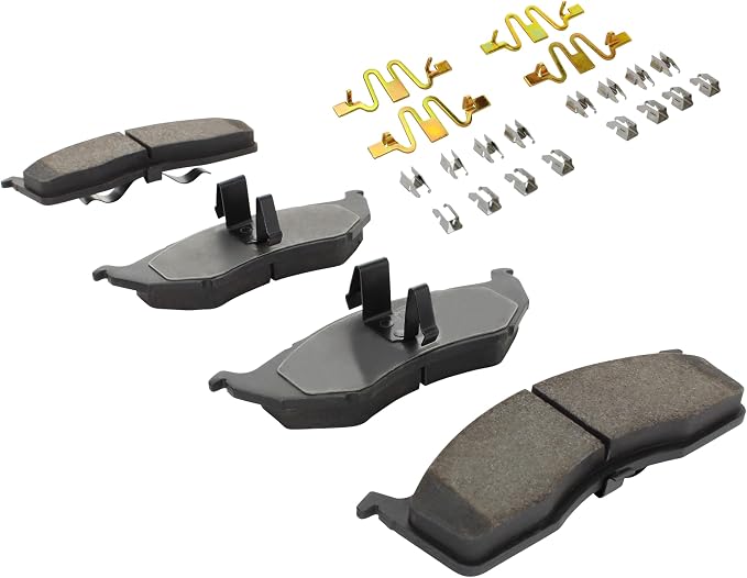 Premium Ceramic Front Brake Pads Compatible - Image 2