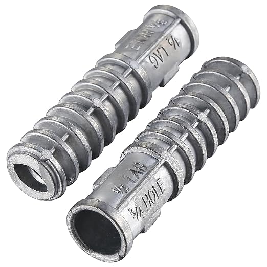 Wensilon 5/16 * 1-3/4 Lag Shield Anchor Long Zinc Alloy Bolts Concrete Anchors by Wensilon
