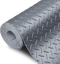 SEAL 6 x 20 Ft Premium Garage Floor Mat, Solid 2.8mm Thick Gray Commercial by SEAL