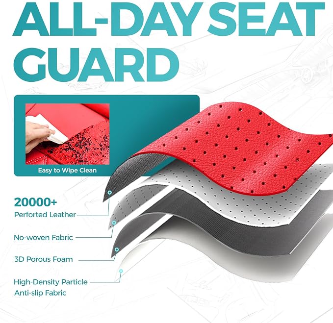 for Toyota Camry Seat Covers XLE XSE V6 2018 2019 2020 2021 2022 2023 2024 - Image 4