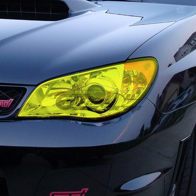 EZAUTO WRAP Free Tool Kit 12"x96" Glossy Medium Black Smoke Headlight Taillight - Image 6