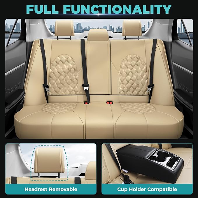 for Toyota Camry Seat Covers XLE XSE V6 2018 2019 2020 2021 2022 2023 2024 - Image 5