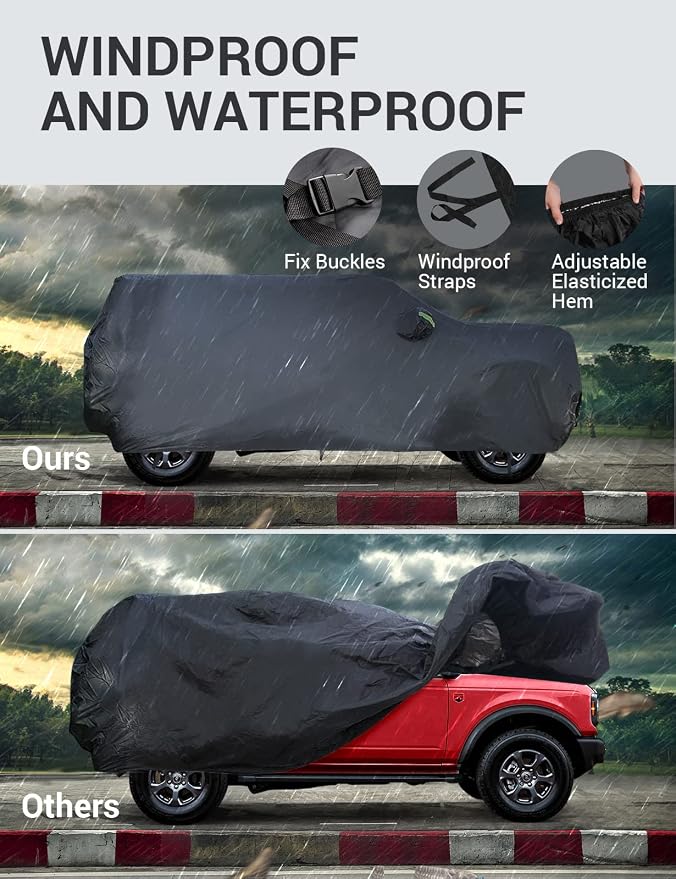 Proadsy Upgrade Car Cover Compatible - Image 4