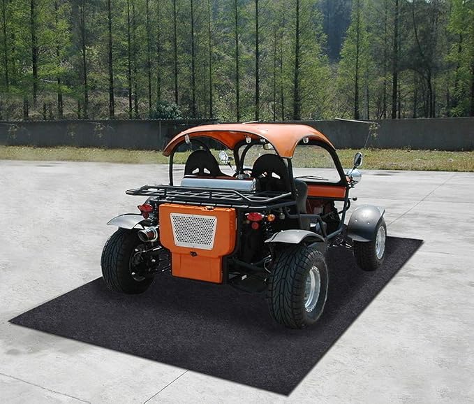 Motorcycle, Golf cart, Mountain Bike Floor Mat, Absorbent Fabric, Anti-slip and - Image 5
