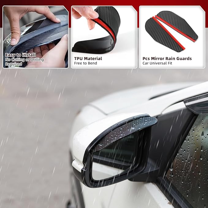 in Channel Rain Guards Fit for Chevrolet Chevy Blazer 2019 2020 2021 2022 2023 - Image 6