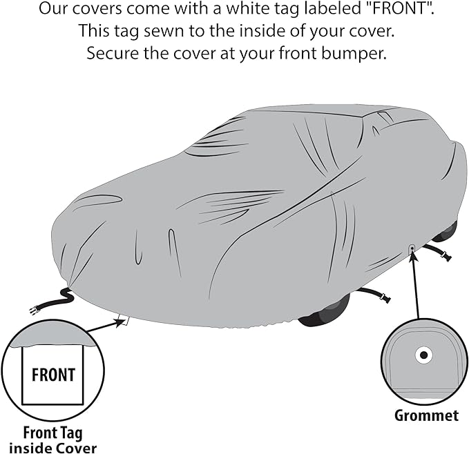 Supreme Car Cover for Chevrolet Brookwood 1969-1972 Station Wagon 4-Door All - Image 6
