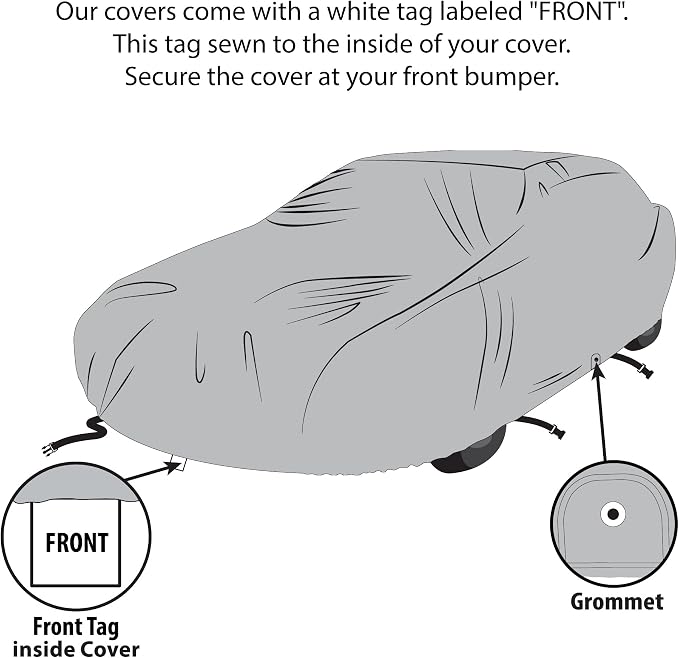 5 Layer Car Cover for Cadillac Series 60 Special Fleetwood 1941-1947, Semi - Image 6