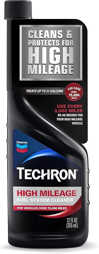 Chevron Techron High Mileage Fuel System Cleaner, 12 oz - Image 2