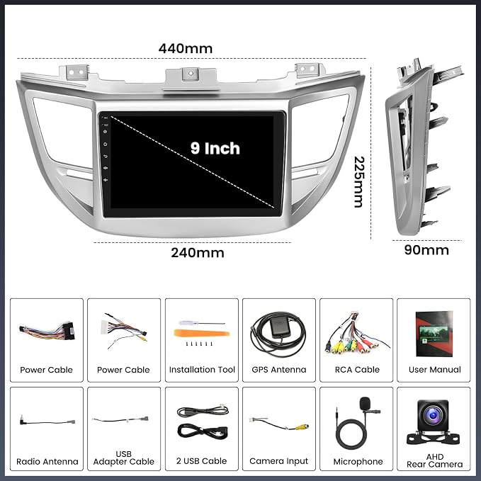 UNITOPSCI 4G+64G 8Core Android 13 Car Stereo - Image 8