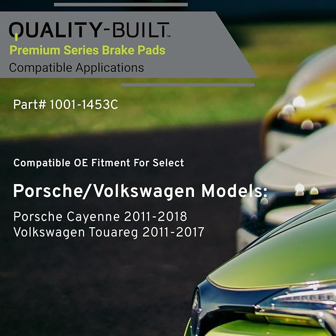 Premium Ceramic Rear Brake Pads Compatible - Image 3