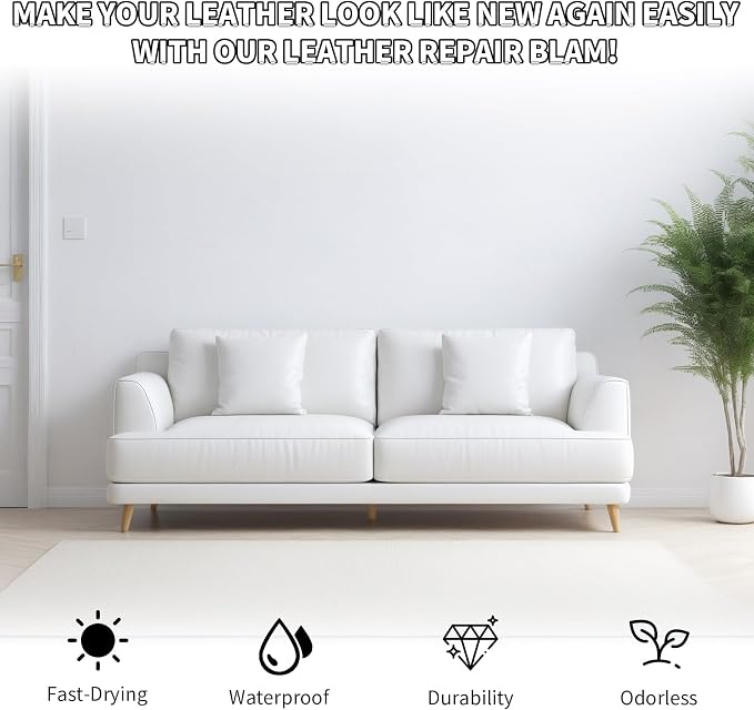 White Leather Recoloring Balm - Image 7