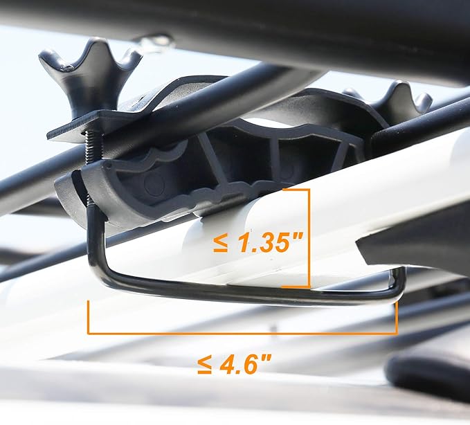 XCAR 64"x 23"x4" Skinny Roof Basket Cargo Carrier - Image 2