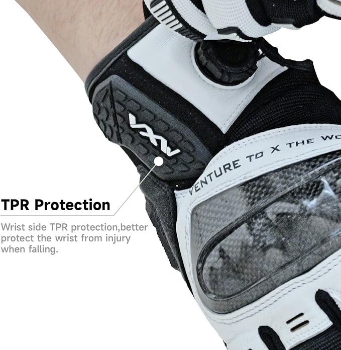 VXW High Protection Motorcycle Gloves - Image 10