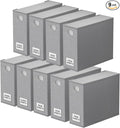 SpaceAid 9 Pack Bed Sheet Organizers and Storage, Foldable Sheet Organizer by SpaceAid