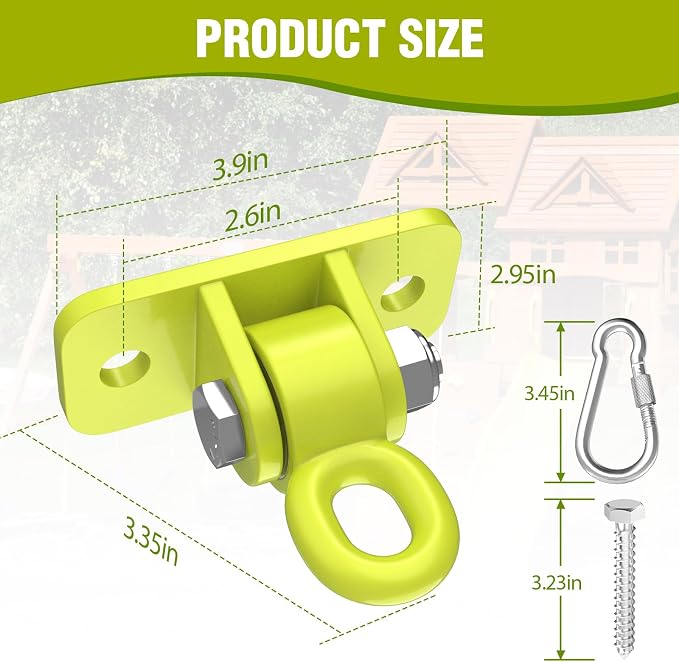Swing Hangers, Heavy Duty Porch Swing Hanging Kit - Image 5