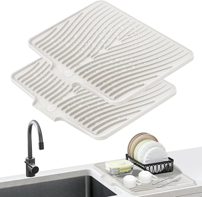 Dish Drying Mat, Stone Drying Mat by TIKNIKHomeOutdoor