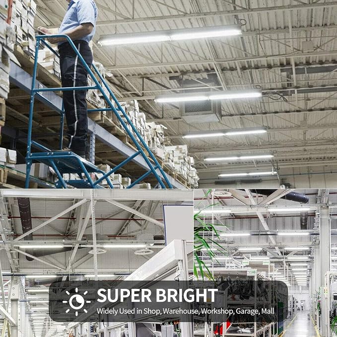 8FT LED Shop Light Fixture - 150W 19000LM - Image 2