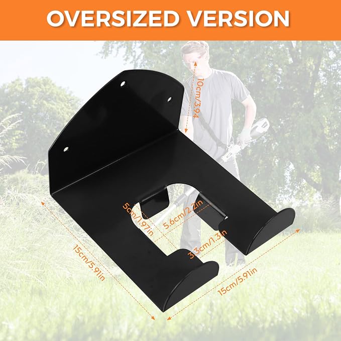 Weedeater Rack, 2 Pack Weed Eater Hanger, Weed Eater Rack - Image 2