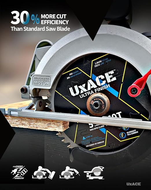 6-1/2-Inch 24&60-Tooth Circular Saw Blade - Image 5