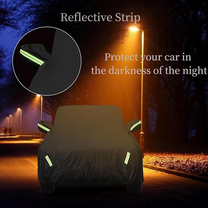 Waterproof Car Covers Replace for 1994-2023 ford mustang car cover, 6 Layers - Image 7