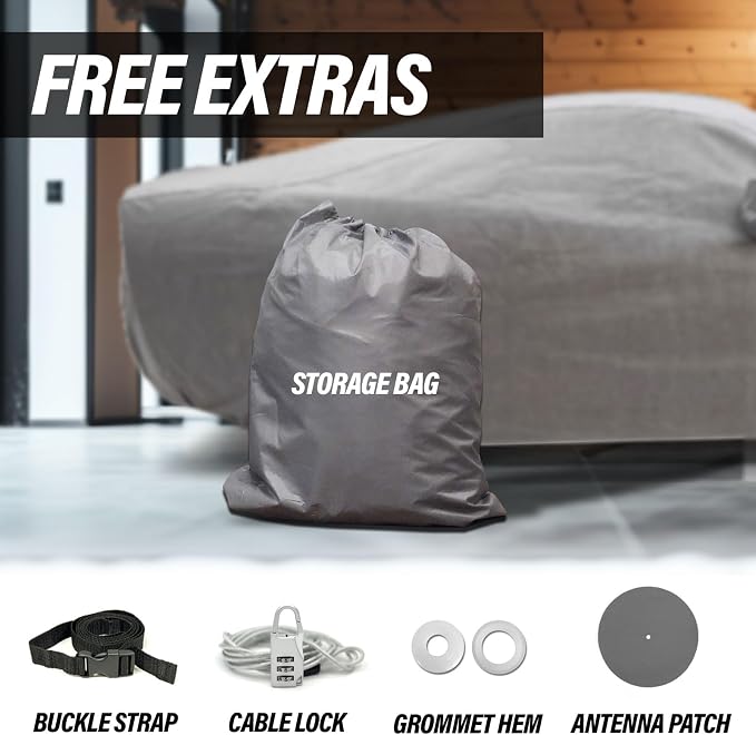 5 Layer Full Car Cover – Semi Custom Fit - Image 5