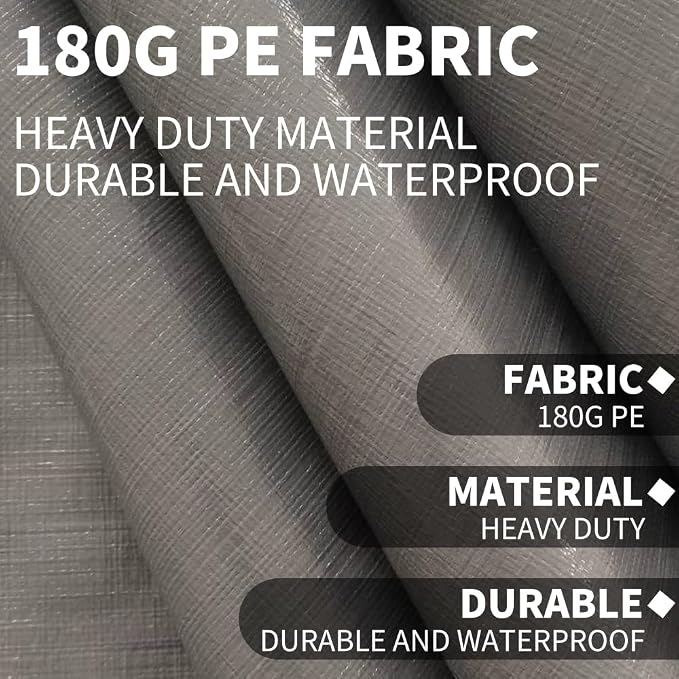 10'x20' Upgraded Carport Replacement Top Canopy Cover - Image 4
