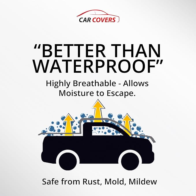Car Covers Weatherproof Max Truck Cover & Warranty Compatible - Image 2