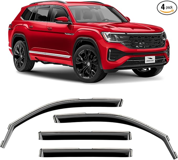 Voron Glass in-Channel Extra Durable Rain Guards by VoronGlass-highqualityautoaccessories